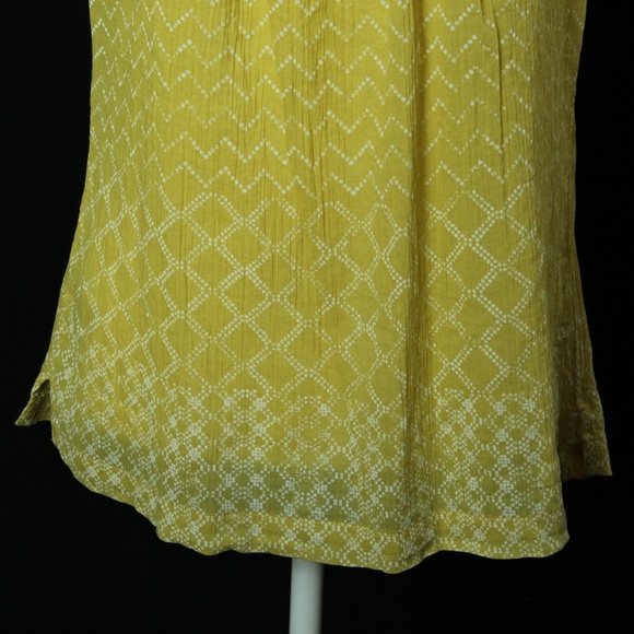 Eddie Baur | Yellow & White Tank Top | Sz S - Picture 4 of 14